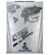 Clear Tank Pad Michigan for BMW R1200GS Adv