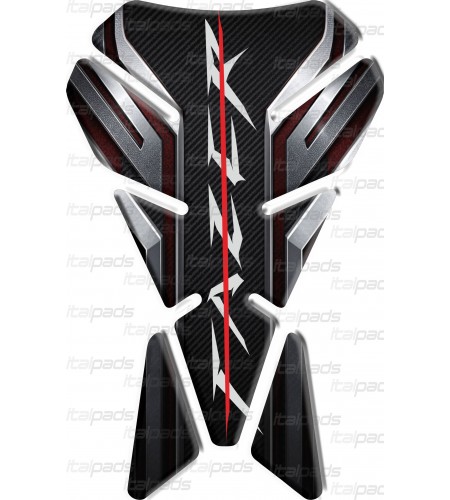 Protect your ride in style! Universal adhesive tank pad, perfectly fitting the Yamaha Fazer. Sporty design, maximum scratch pro