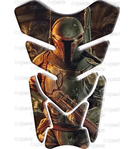 Boba Fett Star Wars motorcycle tank pad