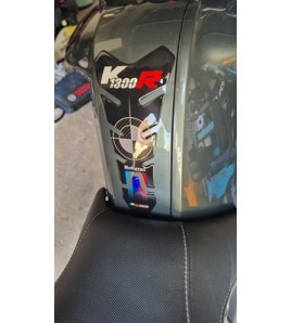 Tank Pad for BMW K1300R black "SLIM"
