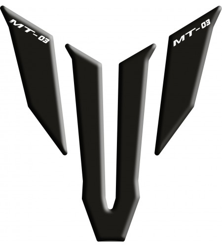 Tank Pad for Yamaha logo MT-03  black