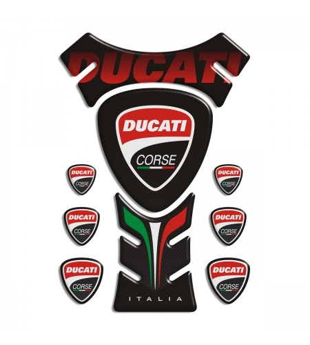 TANK PAD protective Ducati Corse "Special Edition" + 6