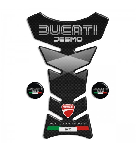 TANK PAD for DUCATI mod. Classic Collection "Ducati Desmo" + 2