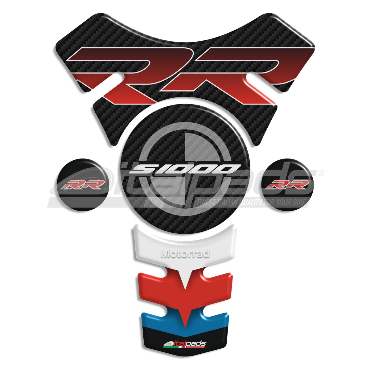 Paraserbatoio "Elite Sport/S" carbon look per BMW S1000R 