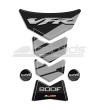 Tank Pad "Frames" for Honda VFR 800F gray+carbon look
