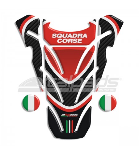 TANK PAD sticker "Top wings" for Ducati Monster carbon/black + 2 For free!!