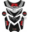Tank Pad suitable for SUZUKI GSX-R mod. "3WINGS/s" carbon look