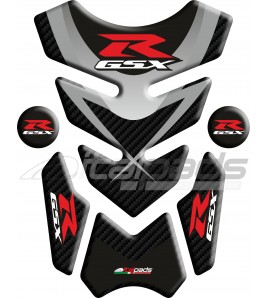 Tank Pad suitable for SUZUKI GSX-R mod. "3WINGS/s" carbon look