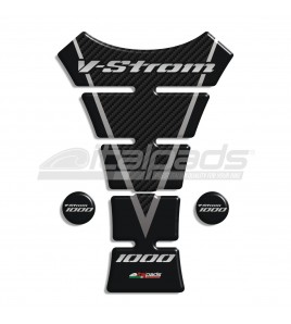 TANK PAD PROTECTIVE black-carbon look for Suzuki V-Strom 1000 mod. "Texas" 2P