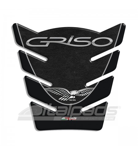 TANK PAD PROTECTIVE black leather for Moto Guzzi Griso