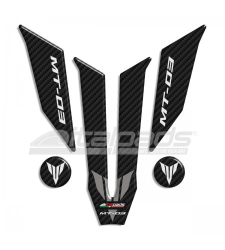 Tank Pad for Yamaha  MT-03  carbon look + 2 For free