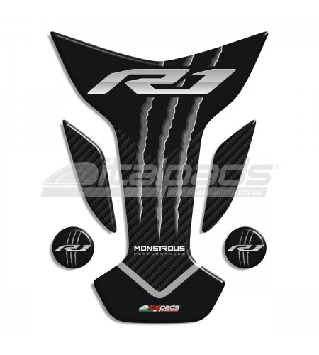 Tank Pad for Yamaha R1 Monster Mod. Wings Top