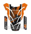 Generic Tank Pad for KTM BLACK/ORANGE mod. "TOP Wings"