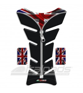 Tank Pad black-Union Jack mod. "Classic" ZIP