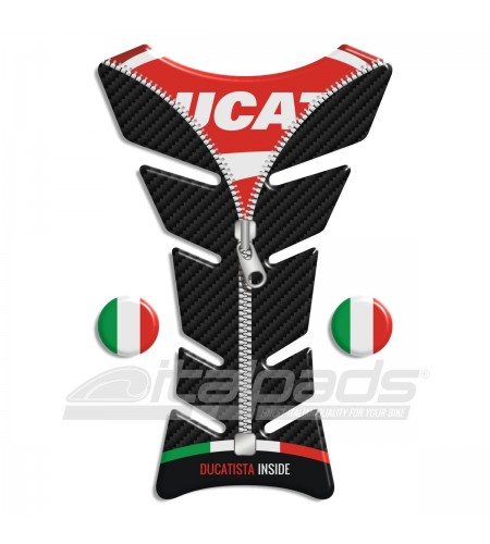 TANK PAD  "Classic ZIP" for Ducati + 2 stickers