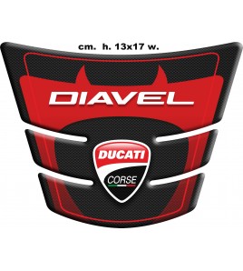 Tank Pad for DUCATI Diavel Carbon look small version